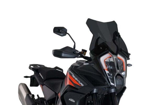 Puig Touring Screen To Suit KTM Super Adventure R/S 2021 - Onwards (Dark Smoke) - Image 3