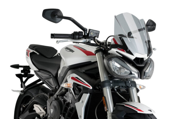 Puig New Generation Sport Screen For Triumph Street Triple (2020 - 2022) - Smoke - Image 3