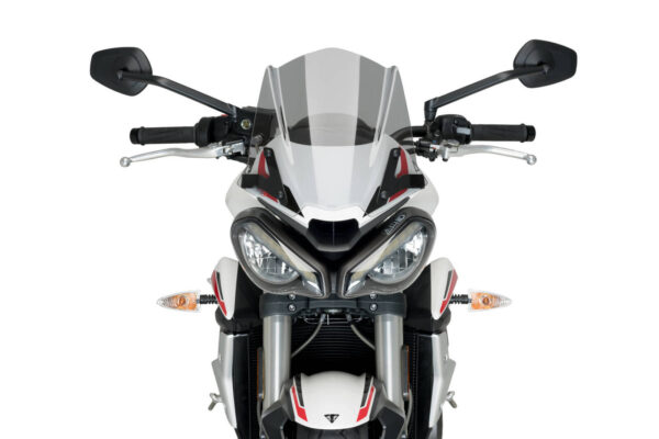 Puig New Generation Sport Screen For Triumph Street Triple (2020 - 2022) - Smoke - Image 4