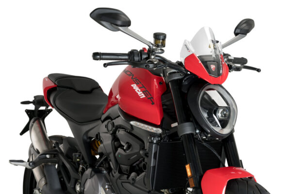 Puig SPORT SCREEN DUCATI MONSTER 937 21' C/CLEAR - Image 3