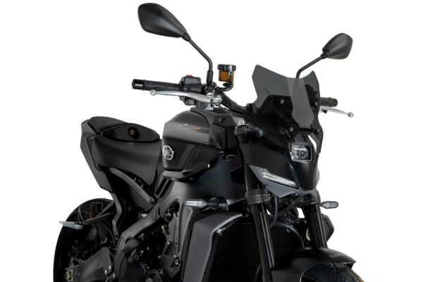 Puig New Generation Sport Screen For Yamaha MT-09/SP (2024 - Onwards) - Dark Smoke - Image 3