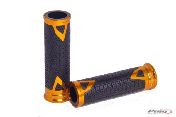 Puig GRIPS BY PAIR PUIG HI-TECH RADICAL ALU C/GOLD