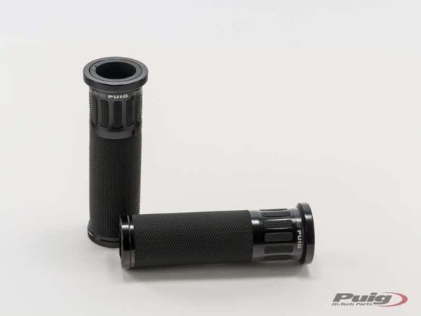 Puig GRIPS BY PAIR PUIG HI-TECH RACING ALU 123MM C/BLAC