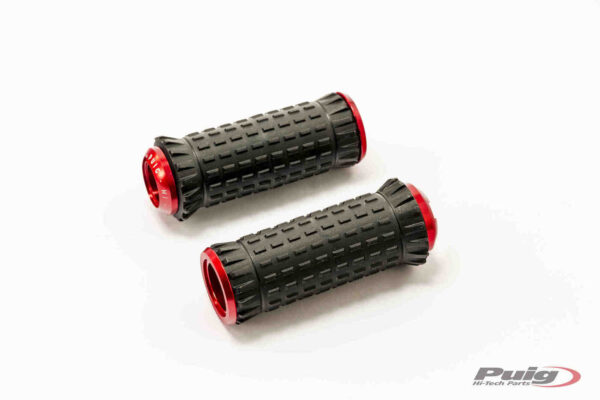 Puig FOOTPEGS R-FIGHTER S PILOTO RIG/LEFT C/RED