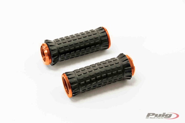 Puig FOOTPEGS R-FIGHTER S PILOTO RIG/LEFT C/ORANGE