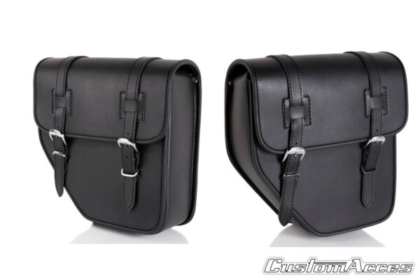 Custom Acces SET OF SADDLEBAGS MODEL IBIZA W/BLACK