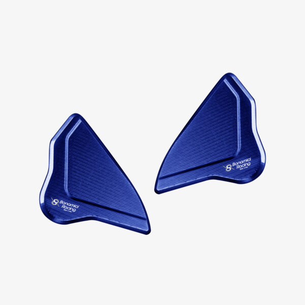 Bonamici Racing Aluminum Blocks mirror Yamaha YZF R7 21> - BLUE