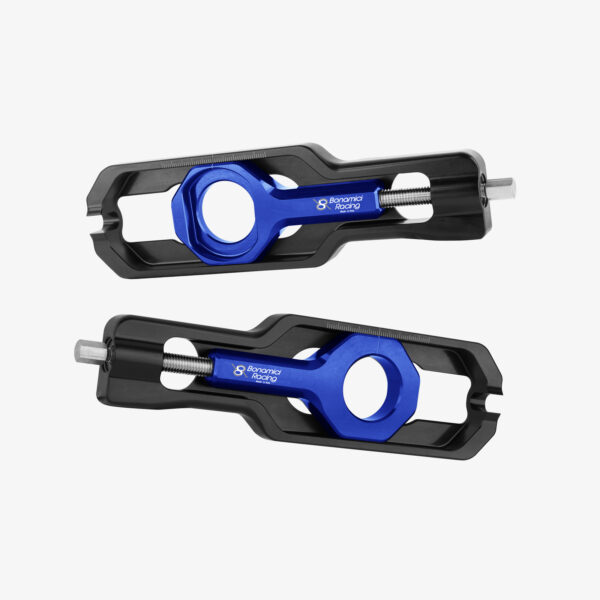 Bonamici Racing Aluminum chain adjuster BMWS 1000 RR 08-18 - BLUE