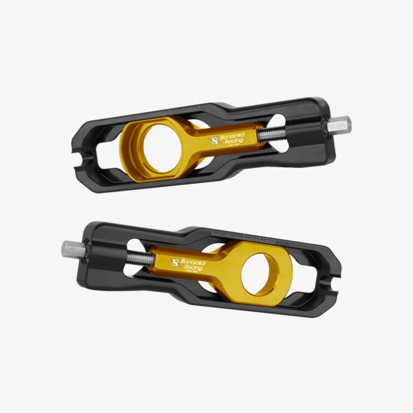 Bonamici Racing Aluminum chain adjuster YamahaYZF R6 17> - GOLD