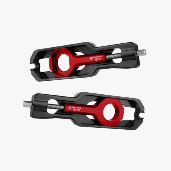 Bonamici Racing Aluminum chain adjuster BMWS 1000 RR 19> - RED