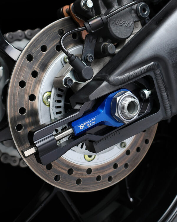 Bonamici Racing Chain Adjuster For Honda CBR600RR/CBR1000RR (Blue) - Image 4