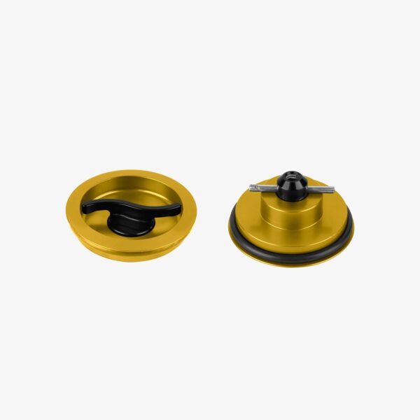 Bonamici Racing Aluminum spare part center cap - GOLD