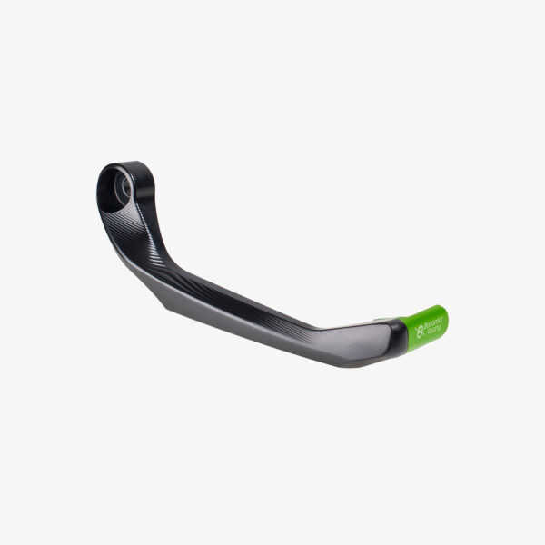 Bonamici Racing Aluminum lever protection RH side - GREEN (without adaptor)