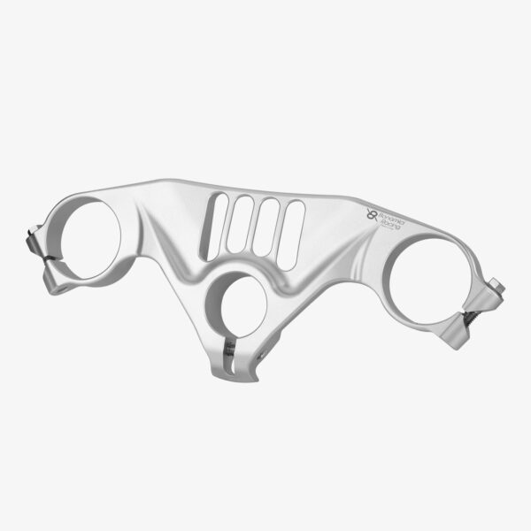 Bonamici Racing Aluminum top triple clamp Ducati Panigale V4/V4S 18> - V4R 19-22 - SILVER