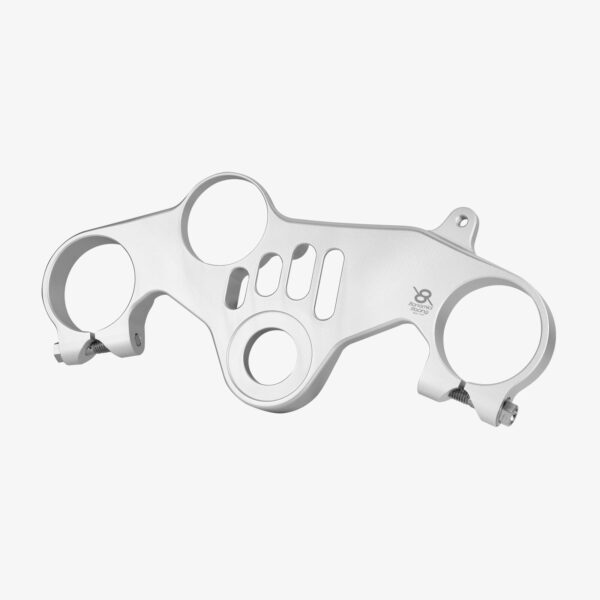 Bonamici Racing Aluminum top triple clamp Yamaha YZF R1/R1M Street 15> -SILVER