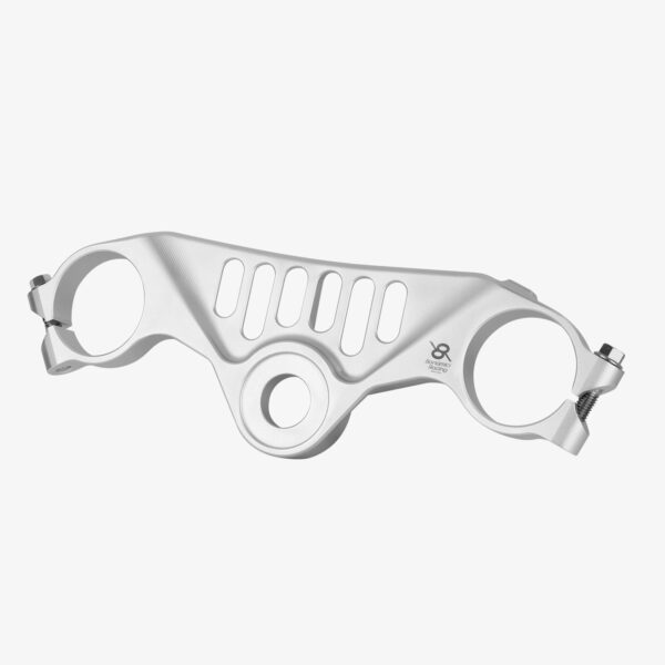 Bonamici Racing Aluminum top triple clamp Yamaha YZF R7 Race 21> - SILVER