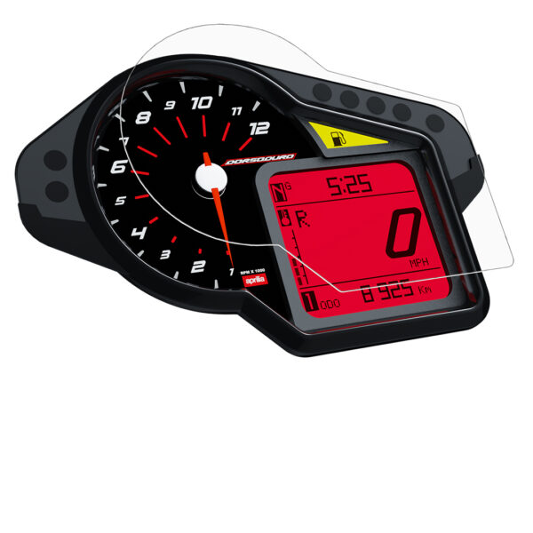 Speedo Angels Dashboard Screen Protector For APRILIA DORSODURO 750 / 1200 (2008-) 2 x Ultra Clear