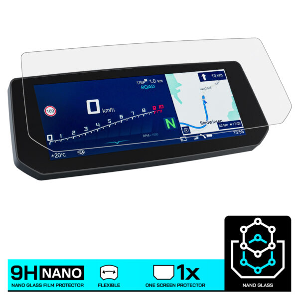 Speedo Angels NANO GLASS Dashboard Screen Protector for BMW CE 04 (2022-) - Image 3