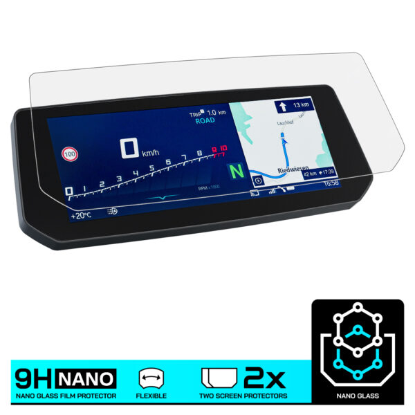 Speedo Angels NANO GLASS Dashboard Screen Protector for BMW CE 04 (2022-) x 2 - Image 3