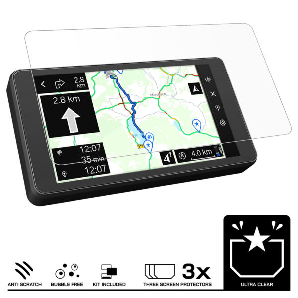 Speedo Angels Dashboard Screen Protector For BMW ConnectedRide 3 x Ultra Clear - Image 3