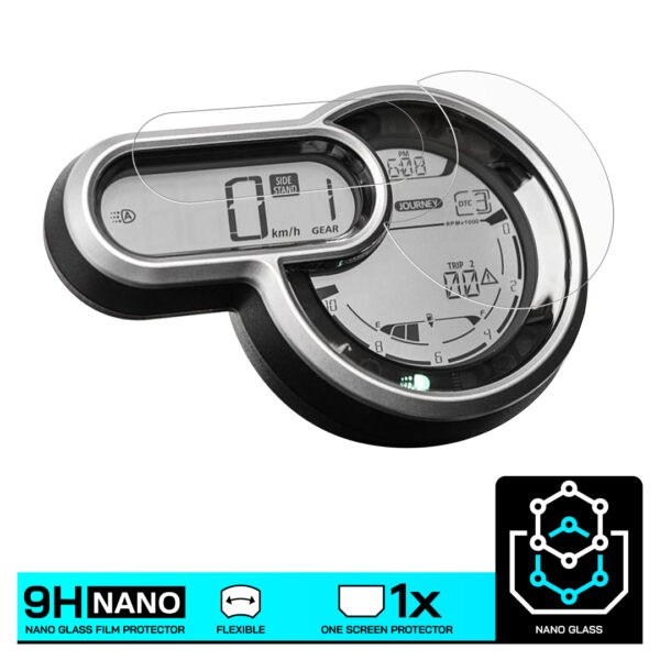 Speedo Angels NANO GLASS Dashboard Screen Protector for DUCATI SCRAMBLER 1100 (2018-) - Image 3