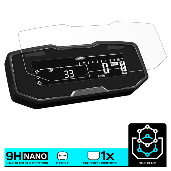 Speedo Angels NANO GLASS Dashboard Screen Protector for DUCATI HYPERMOTARD 698 (2024-) - Image 3