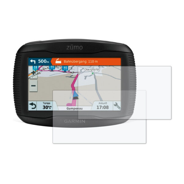 Speedo Angels Dashboard Screen Protector For GARMIN ZUMO 390LM 1 x Ultra Clear 1 x Anti Glare