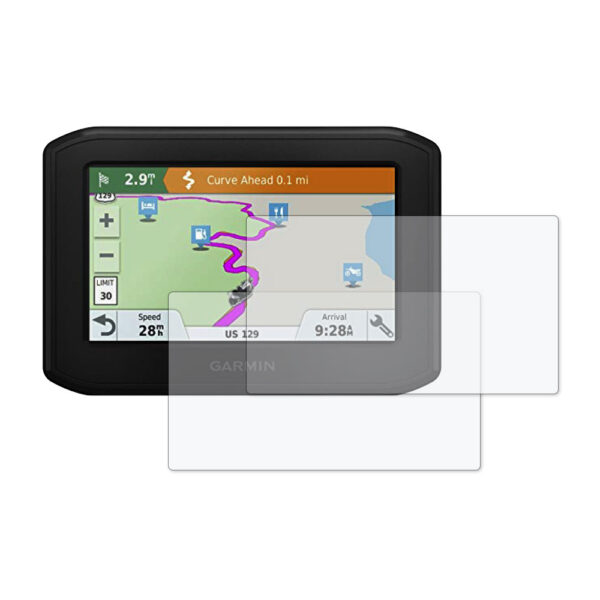 Speedo Angels Dashboard Screen Protector For GARMIN ZUMO 396 LMT-S 1 x Ultra Clear 1 x Anti Glare