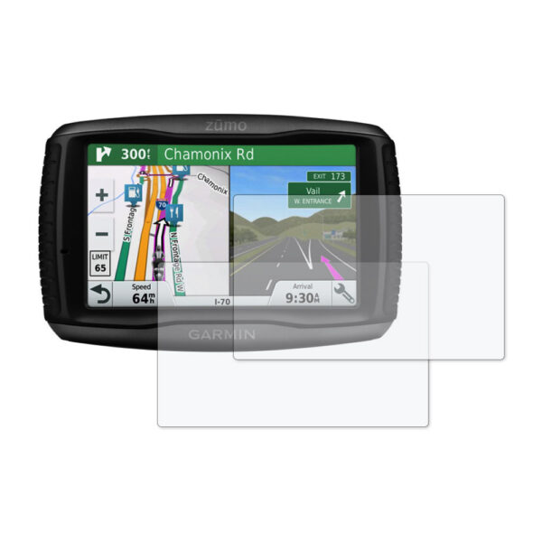 Speedo Angels Dashboard Screen Protector For GARMIN ZUMO 595LM 1 x Ultra Clear 1 x Anti Glare