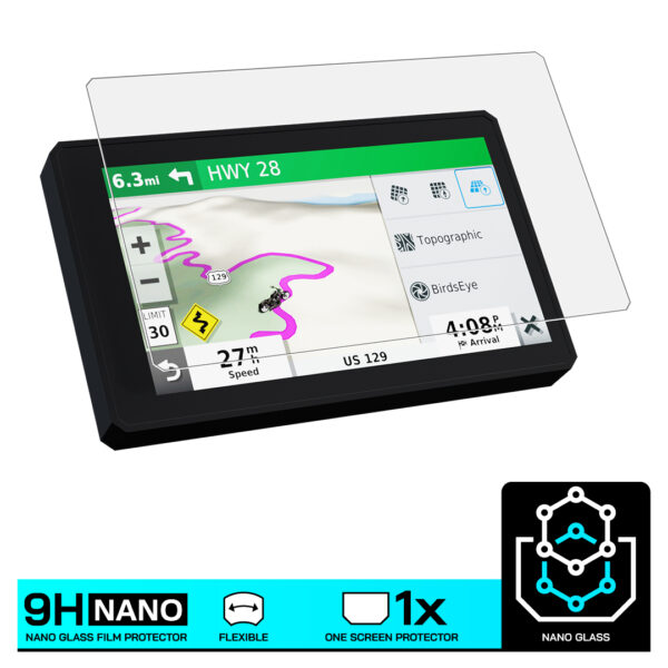 Speedo Angels NANO GLASS Dashboard Screen Protector for GARMIN ZUMO XT - Image 3