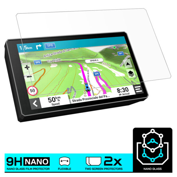 Speedo Angels NANO GLASS Dashboard Screen Protector for GARMIN ZUMO XT2 x 2 - Image 3