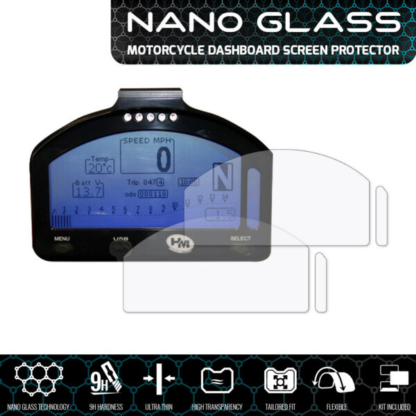 Speedo Angels NANO GLASS Dashboard Screen Protector for HM DASH HM DASH x 2