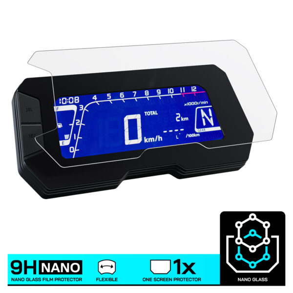 Speedo Angels NANO GLASS Dashboard Screen Protector for HONDA CB125R / CB300R (2018-) - Image 3