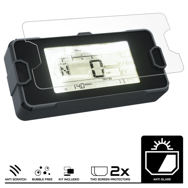 Speedo Angels Dashboard Screen Protector For HONDA NC750X (2021-) 2 x Anti Glare - Image 3