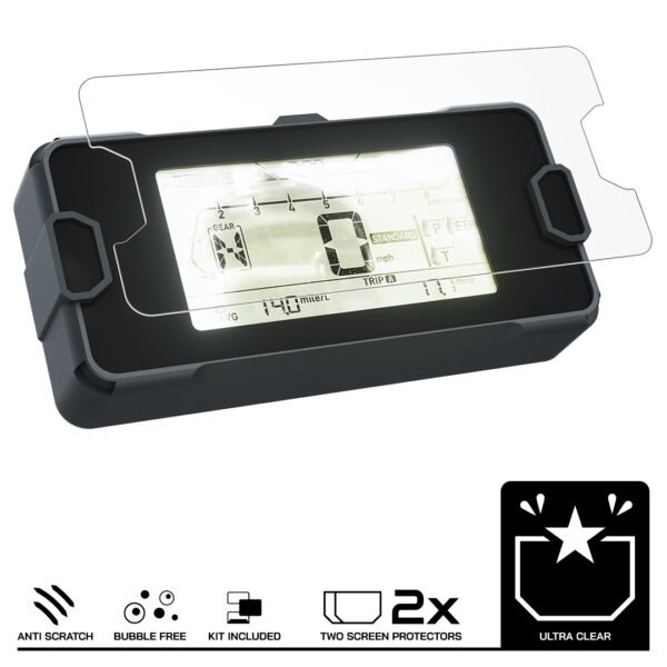 Speedo Angels Dashboard Screen Protector For HONDA NC750X (2021-) 2 x Ultra Clear - Image 3