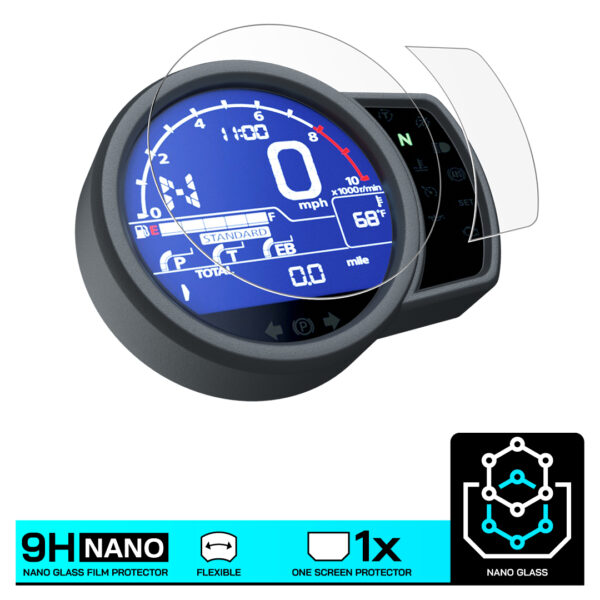 Speedo Angels NANO GLASS Dashboard Screen Protector for HONDA CMX1100 REBEL (2021-) - Image 3