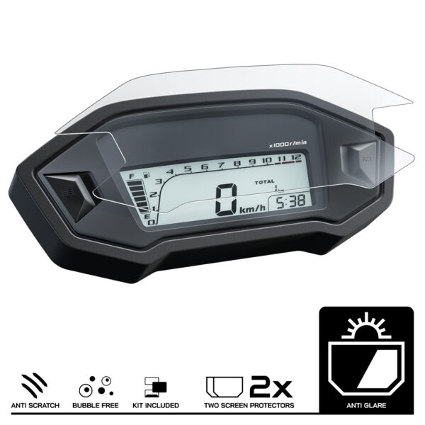 Speedo Angels Dashboard Screen Protector For HONDA CRF250 (2017-) 2 x Anti Glare - Image 3