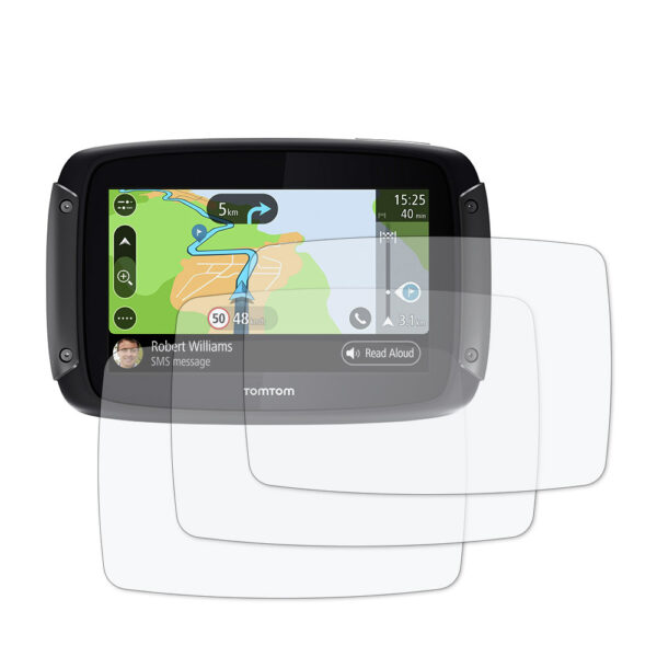 Speedo Angels Dashboard Screen Protector For TOMTOM RIDER 500 / 550 3 x Anti Glare - Image 3