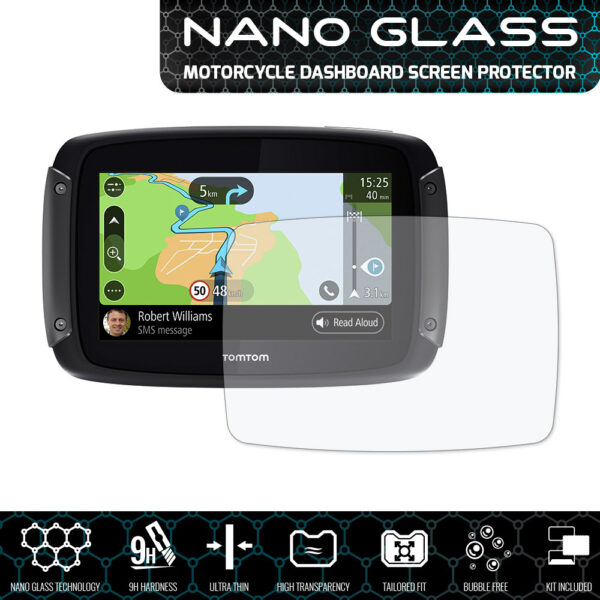 Speedo Angels NANO GLASS Dashboard Screen Protector for TOMTOM RIDER 500 / 550 - Image 3