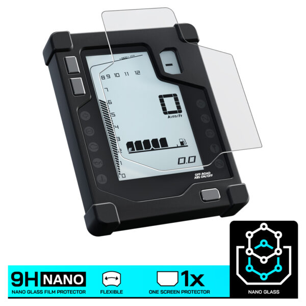 Speedo Angels NANO GLASS Dashboard Screen Protector for YAMAHA TENERE 700 (2019-2022) - Image 3