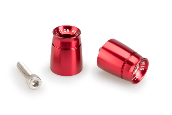 Puig BAR END ALUMINUM MOD.SPORT KAWASAKI C/RED