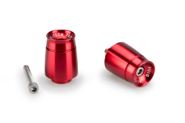 Puig BAR END ALUMINUM MOD.SPORT YAMAHA C/RED