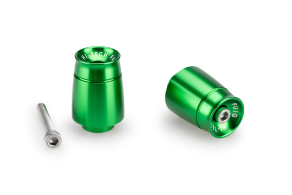 Puig BAR END ALUMINUM MOD.SPORT YAMAHA C/GREEN