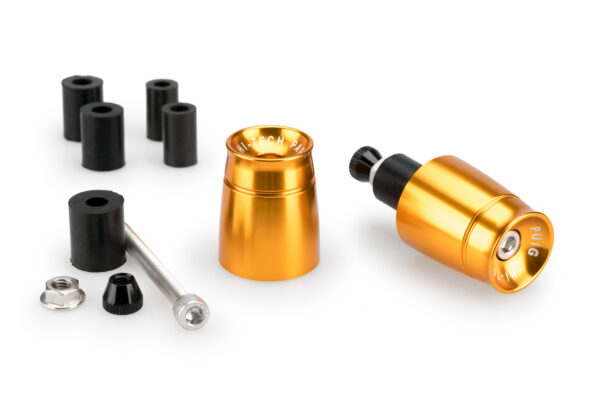 Puig BAR END ALUMINUM MOD.SPORT UNIVERSAL C/GOLD