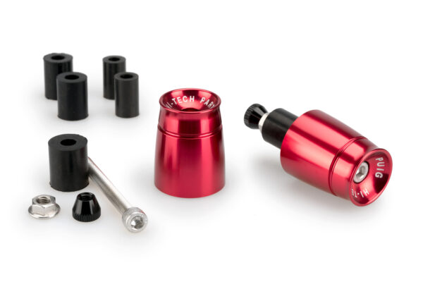 Puig BAR END ALUMINUM MOD.SPORT UNIVERSAL C/RED