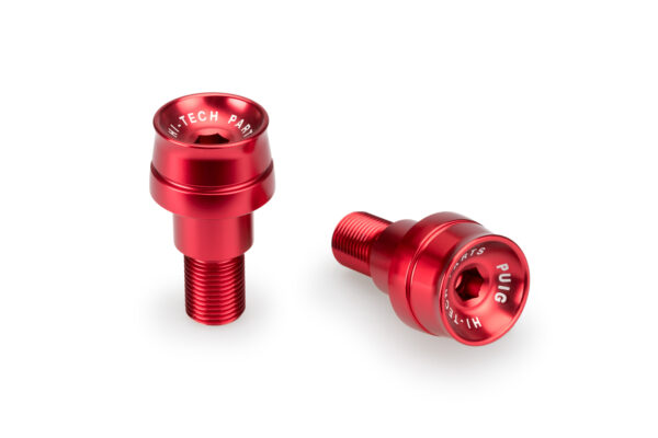 Puig BAR END ALUMINUM MOD.SPEED YAMAHA C/RED