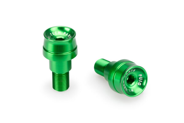 Puig BAR END ALUMINUM MOD.SPEED YAMAHA C/GREEN