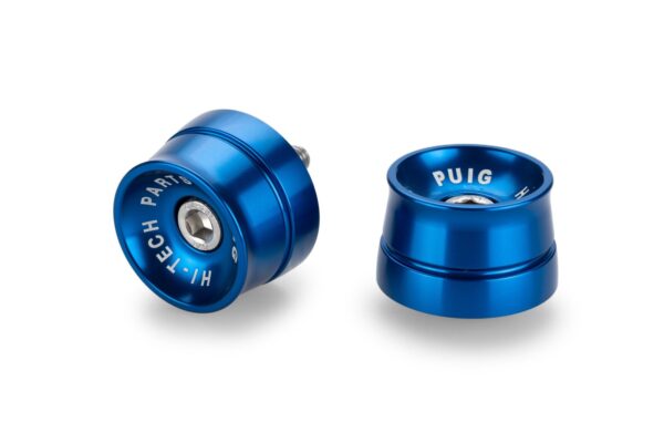 Puig BAR END ALUMINUM MOD.SPEED YAMAHA C/BLUE