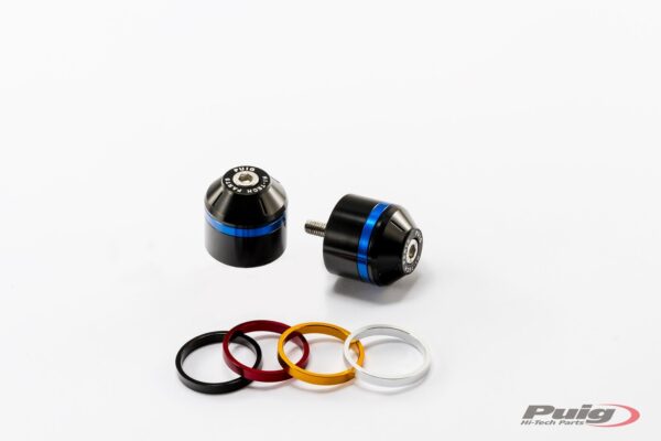 Puig SHORT BAR END W/RINGS TIGER SPORT 13'16 C/BLACK