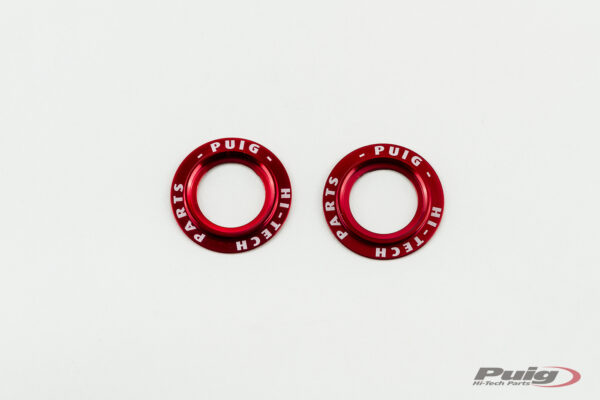 Puig KIT RINGS ANODIZED SWING ARM PROTECTOR C/RED